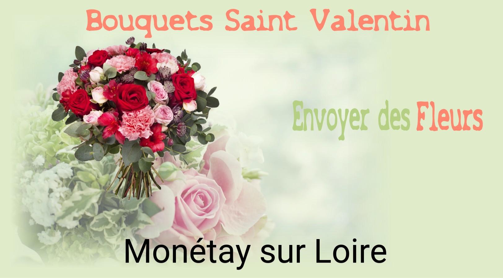Roses de Saint-Valentin livrées à Monétay-sur-Loire